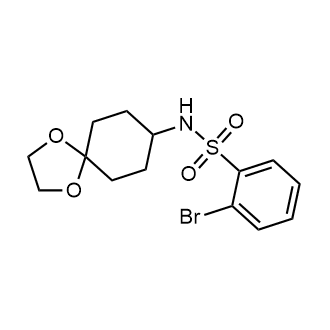 2-Bromo-n-(1,4-dioxaspiro[4.5]decan-8-yl)benzenesulfonamide|CS-0351184