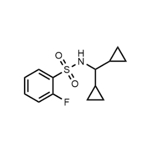 N-(Dicyclopropylmethyl)-2-fluorobenzenesulfonamide|CS-0351212