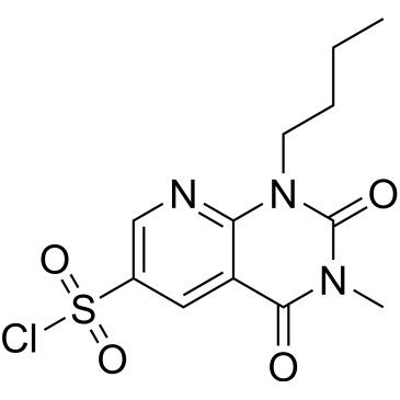 1-Butyl-3-methyl-2,4-dioxo-1,2,3,4-tetrahydropyrido[2,3-d]pyrimidine-6-sulfonyl chloride|CS-0351297