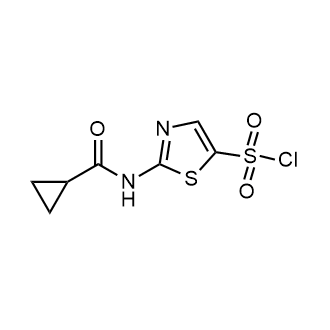 2-(Cyclopropanecarboxamido)thiazole-5-sulfonyl chloride|CS-0351306