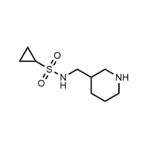 N-(Piperidin-3-ylmethyl)cyclopropanesulfonamide|CS-0351388