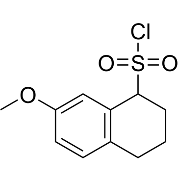 7-Methoxy-1,2,3,4-tetrahydronaphthalene-1-sulfonyl chloride|CS-0351410