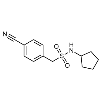 1-(4-Cyanophenyl)-n-cyclopentylmethanesulfonamide|CS-0351520
