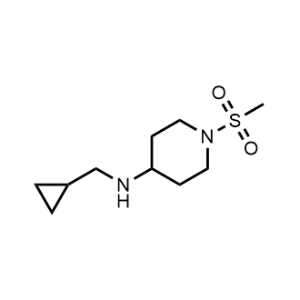 N-(Cyclopropylmethyl)-1-(methylsulfonyl)piperidin-4-amine|CS-0352018