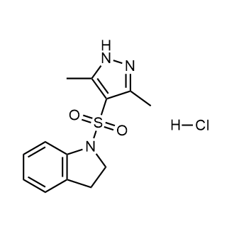 1-((3,5-Dimethyl-1h-pyrazol-4-yl)sulfonyl)indoline hydrochloride|CS-0352022