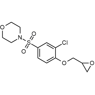 4-((3-Chloro-4-(oxiran-2-ylmethoxy)phenyl)sulfonyl)morpholine|CS-0352091