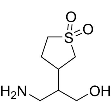 3-(1-Amino-3-hydroxypropan-2-yl)tetrahydrothiophene 1,1-dioxide|CS-0352144