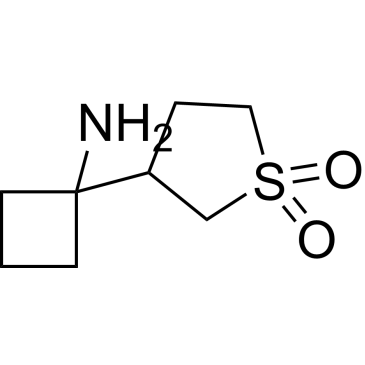 3-(1-Aminocyclobutyl)tetrahydrothiophene 1,1-dioxide|CS-0352151