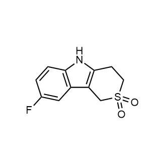 8-Fluoro-1,3,4,5-tetrahydrothiopyrano[4,3-b]indole 2,2-dioxide|CS-0352235