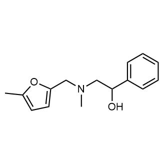 2-(Methyl((5-methylfuran-2-yl)methyl)amino)-1-phenylethan-1-ol|CS-0352530