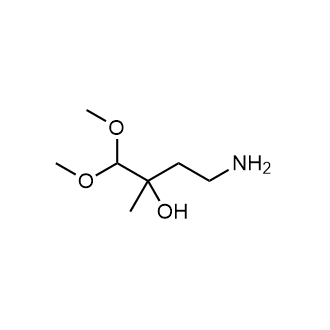 4-Amino-1,1-dimethoxy-2-methylbutan-2-ol|CS-0352755