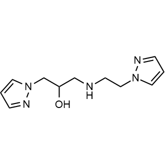 1-((2-(1h-Pyrazol-1-yl)ethyl)amino)-3-(1h-pyrazol-1-yl)propan-2-ol|CS-0352818