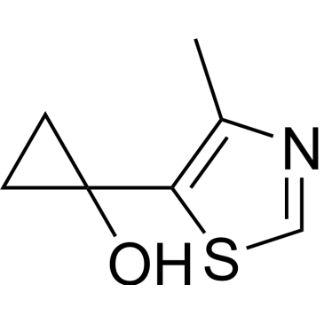 1-(4-Methylthiazol-5-yl)cyclopropan-1-ol|CS-0353255
