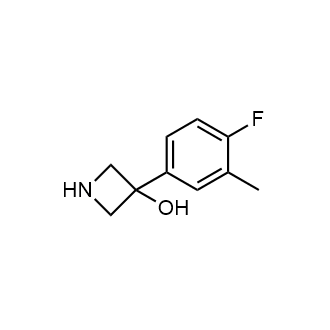 3-(4-Fluoro-3-methylphenyl)azetidin-3-ol|CS-0353307