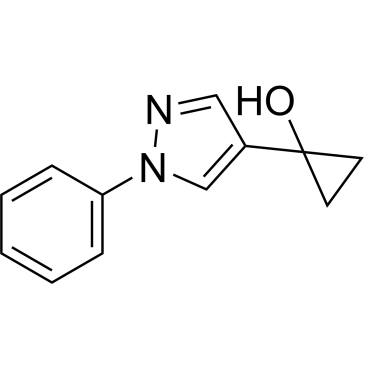 1-(1-Phenyl-1h-pyrazol-4-yl)cyclopropan-1-ol|CS-0353383