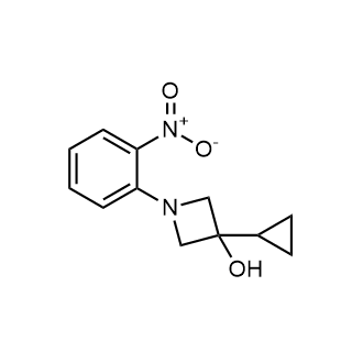 3-Cyclopropyl-1-(2-nitrophenyl)azetidin-3-ol|CS-0353399