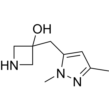 3-((1,3-Dimethyl-1h-pyrazol-5-yl)methyl)azetidin-3-ol|CS-0353458