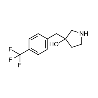 3-(4-(Trifluoromethyl)benzyl)pyrrolidin-3-ol|CS-0353486