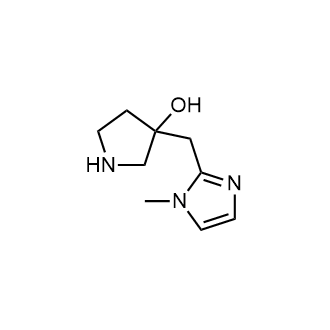 3-((1-Methyl-1h-imidazol-2-yl)methyl)pyrrolidin-3-ol|CS-0353568