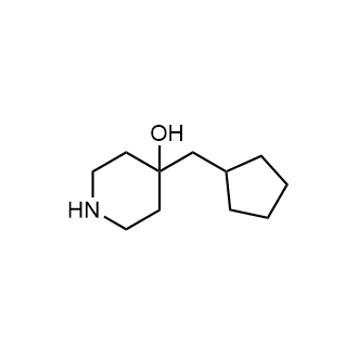 4-(Cyclopentylmethyl)piperidin-4-ol|CS-0353585
