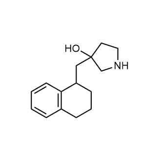 3-((1,2,3,4-Tetrahydronaphthalen-1-yl)methyl)pyrrolidin-3-ol|CS-0353588