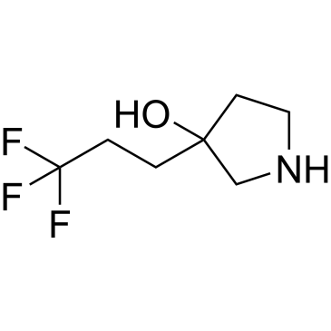 3-(3,3,3-Trifluoropropyl)pyrrolidin-3-ol|CS-0353602