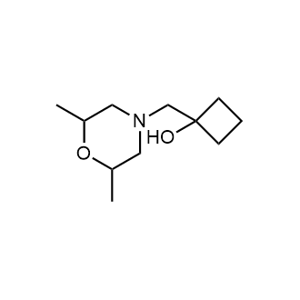 1-((2,6-Dimethylmorpholino)methyl)cyclobutan-1-ol|CS-0353604