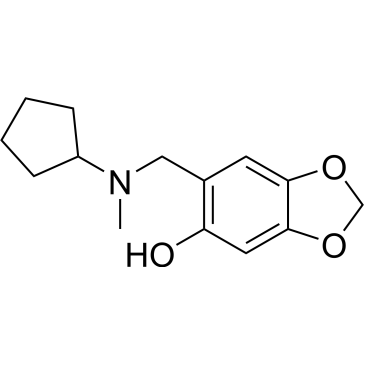 6-((Cyclopentyl(methyl)amino)methyl)benzo[d][1,3]dioxol-5-ol|CS-0353729