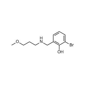 2-Bromo-6-(((3-methoxypropyl)amino)methyl)phenol|CS-0353748