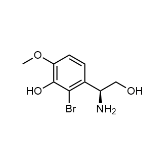(s)-3-(1-Amino-2-hydroxyethyl)-2-bromo-6-methoxyphenol|CS-0353784