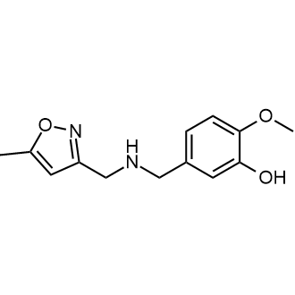 2-Methoxy-5-((((5-methylisoxazol-3-yl)methyl)amino)methyl)phenol|CS-0353851