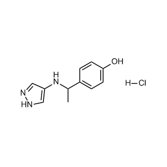 4-(1-((1h-Pyrazol-4-yl)amino)ethyl)phenol hydrochloride|CS-0353933