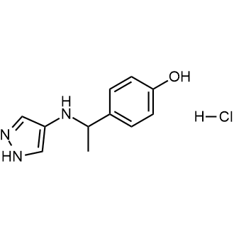 4-(1-((1h-Pyrazol-4-yl)amino)ethyl)phenol hydrochloride|CS-0353933