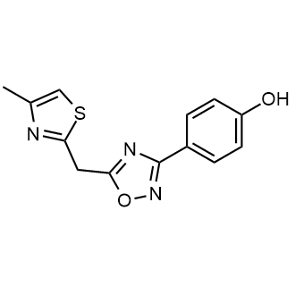 4-(5-((4-Methylthiazol-2-yl)methyl)-1,2,4-oxadiazol-3-yl)phenol|CS-0353972