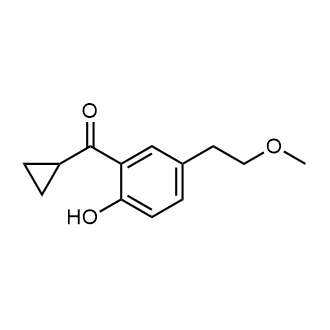 Cyclopropyl(2-hydroxy-5-(2-methoxyethyl)phenyl)methanone|CS-0353987