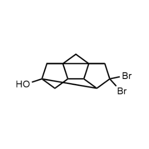 6,6-Dibromooctahydro-1,3,5-(epimethanetriyl)cyclopenta[cd]pentalen-1(2h)-ol|CS-0354221