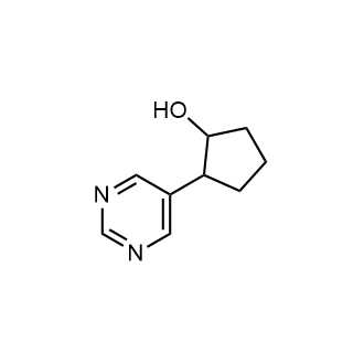 2-(Pyrimidin-5-yl)cyclopentan-1-ol|CS-0354252