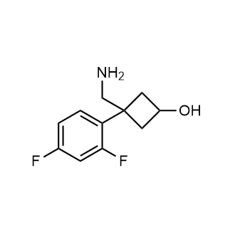 3-(Aminomethyl)-3-(2,4-difluorophenyl)cyclobutan-1-ol|CS-0354396