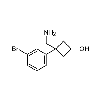 3-(Aminomethyl)-3-(3-bromophenyl)cyclobutan-1-ol|CS-0354399