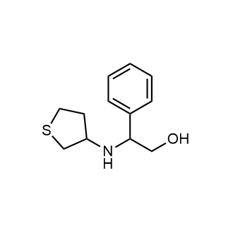 2-Phenyl-2-((tetrahydrothiophen-3-yl)amino)ethan-1-ol|CS-0354609