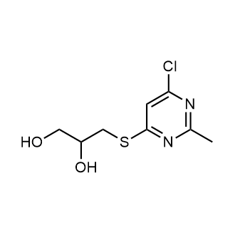 3-((6-Chloro-2-methylpyrimidin-4-yl)thio)propane-1,2-diol|CS-0354808