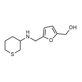 (5-(((Tetrahydro-2h-thiopyran-3-yl)amino)methyl)furan-2-yl)methanol|CS-0354984