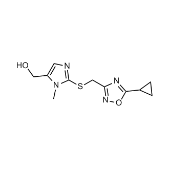 (2-(((5-Cyclopropyl-1,2,4-oxadiazol-3-yl)methyl)thio)-1-methyl-1h-imidazol-5-yl)methanol|CS-0355041