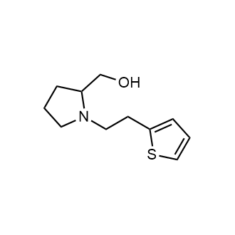 (1-(2-(Thiophen-2-yl)ethyl)pyrrolidin-2-yl)methanol|CS-0355114