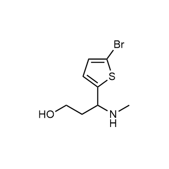 3-(5-Bromothiophen-2-yl)-3-(methylamino)propan-1-ol|CS-0355119