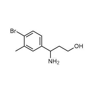 3-Amino-3-(4-bromo-3-methylphenyl)propan-1-ol|CS-0355140