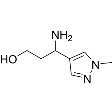 3-Amino-3-(1-methyl-1h-pyrazol-4-yl)propan-1-ol|CS-0355171