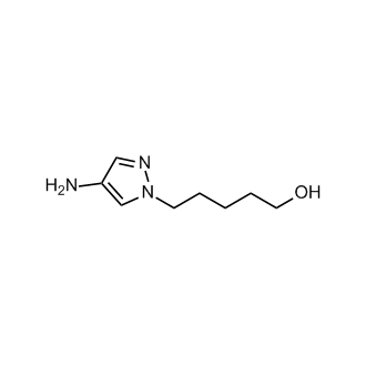 5-(4-Amino-1h-pyrazol-1-yl)pentan-1-ol|CS-0355298