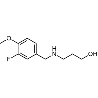 3-((3-Fluoro-4-methoxybenzyl)amino)propan-1-ol|CS-0355387