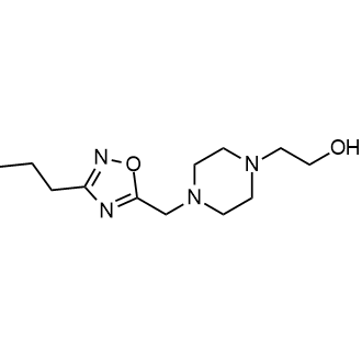 2-(4-((3-Propyl-1,2,4-oxadiazol-5-yl)methyl)piperazin-1-yl)ethan-1-ol|CS-0355480